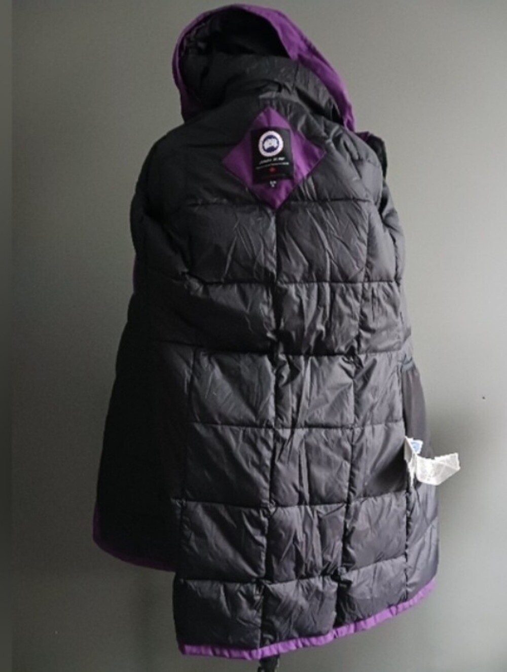 Canada Goose Brittania Purple Parka ,coat Size Girls XL/18/,women Size XS - Picture 5 of 16